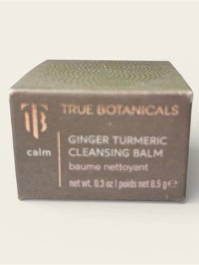 💎 True Botanicals Ginger + Tumeric Cleansing Balm